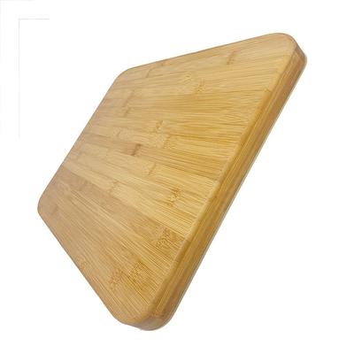 Tabla de cortar de bambú sostenible con ranura de jugo La adición perfecta a su cocina
