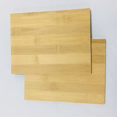 3 mm Hojas decorativas de madera contrachapada de bambú de grano plano sólido