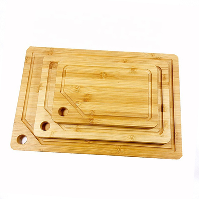 3 Tamaños Acacia/Bambú Bloques de tabla de madera maciza de corte grabado personalizado