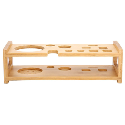 11 piezas de bambú Kit Barman Stand Diseño personalizado Aceptado para cócteles ecológicos