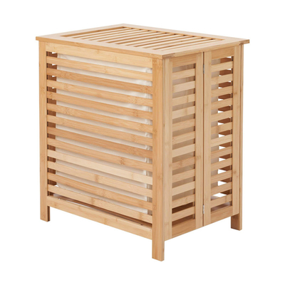 Cesto de lavandería plegable para la organización del baño