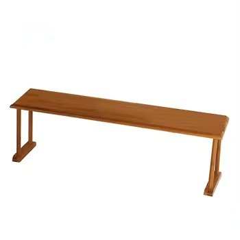 Estante de secado de platos multifunción sobre madera organizador de estanterías de lavabo de cocina para sostenibilidad