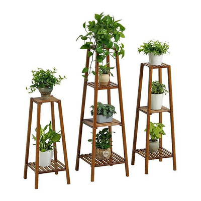 Planta natural de flores de varias capas para el balcón Sala de estar Decoración del hogar Planta en macetas