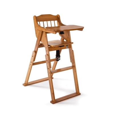 Silla de apoyo para bebés y niños pequeños plegable para sillas altas y bambú