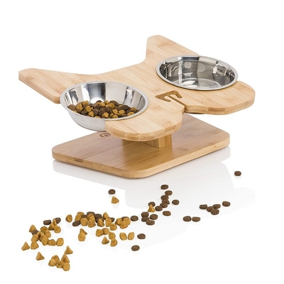 bandeja de alimentos para mascotas amigable con el medio ambiente bandeja dividida de melamina de 14 pulgadas para la cantina del hospital