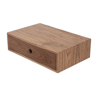 Estante de almacenamiento de madera de diseño clásico de bambú para la organización del hogar 46,5*30*21,4cm