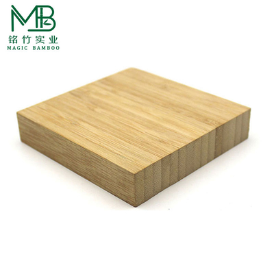 Plywood de bambú de grano vertical personalizable con hoja de emisión de formaldehído E0 Tamaño y grosor